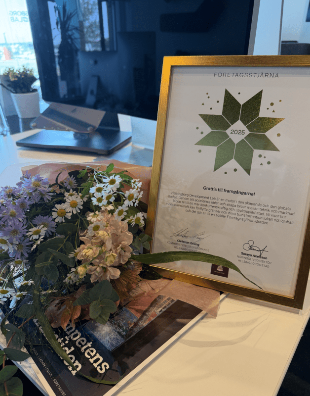 We Are One of Helsingborg’s Företagsstjärnor – A Recognition That Reflects Our Global Vision - audio